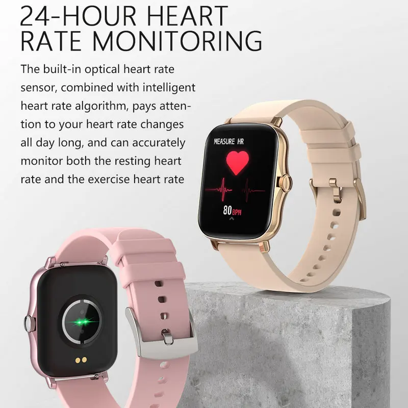 

COLMI P8 Plus Y20 1.69 inch 2021 Smart Watch Men Full Touch Fitness Tracker waterproof Women GTS 2 Smartwatch for Xiaomi phone