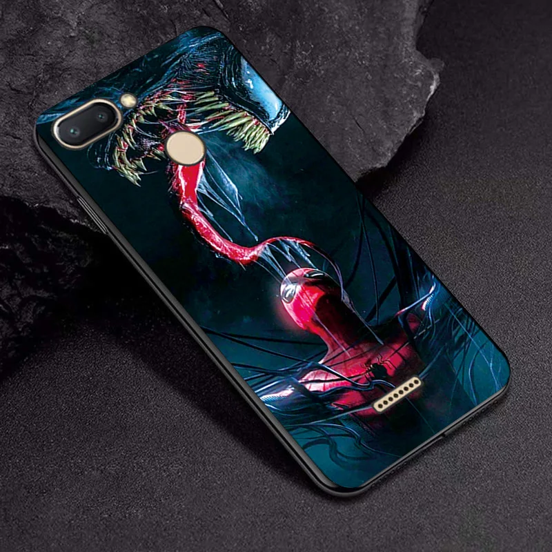 TPUBLK647 Для Xiaomi Redmi 7A силиконовый чехол «Железный человек» черный ТПУ чехол для Xiaomi Redmi 4A 5A 6A 7A 8A Fundas Redmi 5, 6, 7, 8, 5Plus 6Pro чехол s - Цвет: TPUBLK647