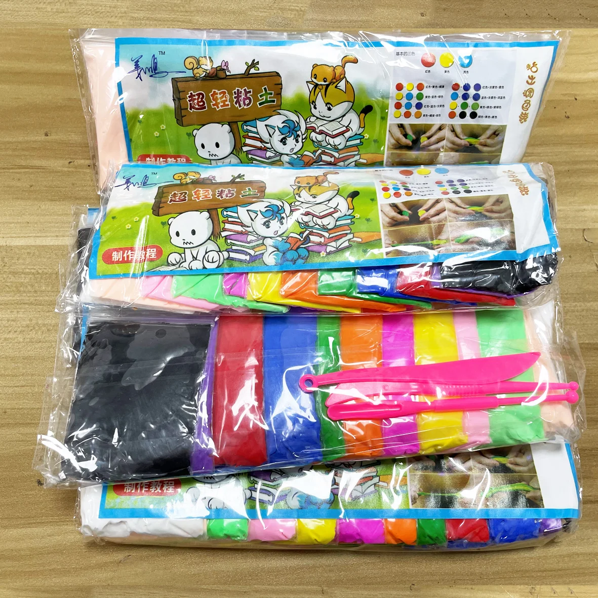 Светильник глины сохнущая на воздухе полимера Пластилин супер светильник DIY