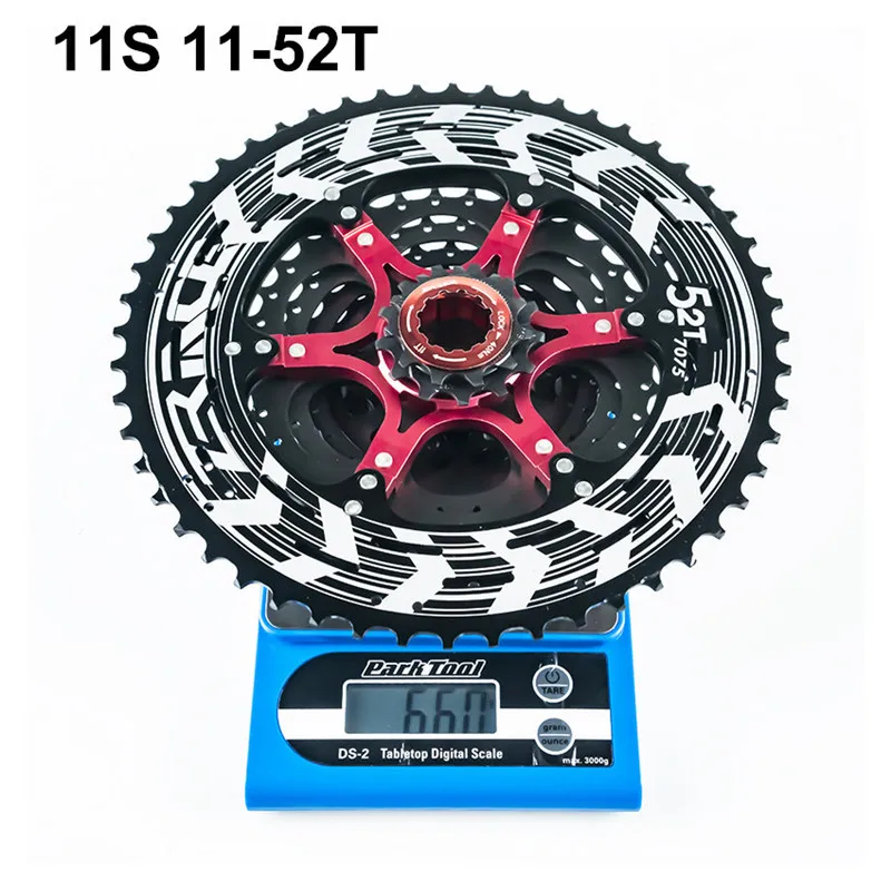 Zracing Alpha 10s 11s светильник для велосипеда 46T 50T 52T MTB дорожный велосипед свободного хода, CNC 10 11 Маховик скорости для SLX