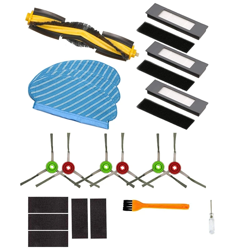 AD Replacement Набор пылесосов для удаления грязи и мусора Для Ecovacs Deebot OZMO 950 920