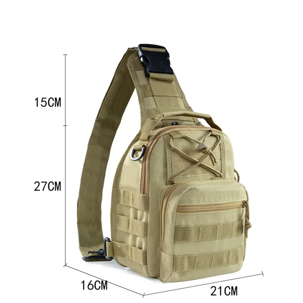 Тактическая нагрудная сумка в стиле милитари для мужчин и женщин модные