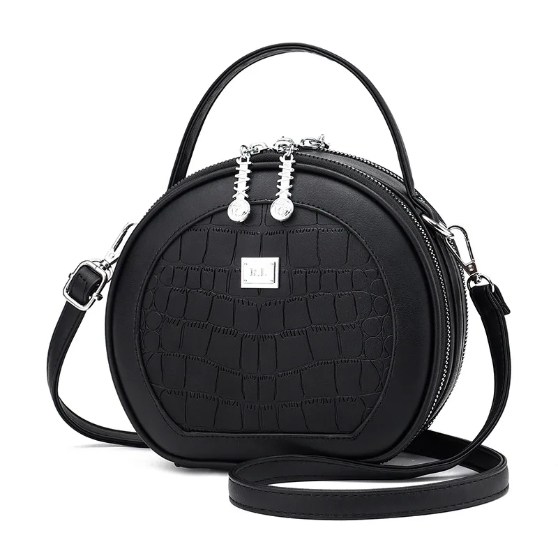 

Маленькая модель 2021, Новая корейская модная круглая сумка через плечо, Женская Повседневная портативная мини-сумка-мессенджер, сумки через ...