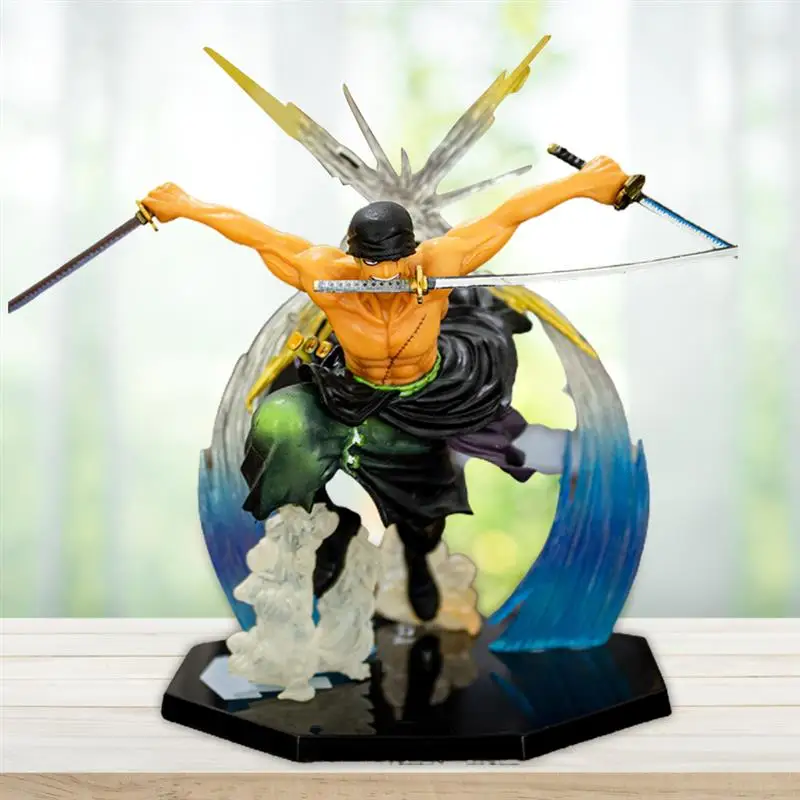 Одноштучная фигурка One Piece из мультфильма PVC-статуэтка кукла Фигурка Луффи-модель Саурон Игрушка для спальни, прикроватного столика и гостиной.