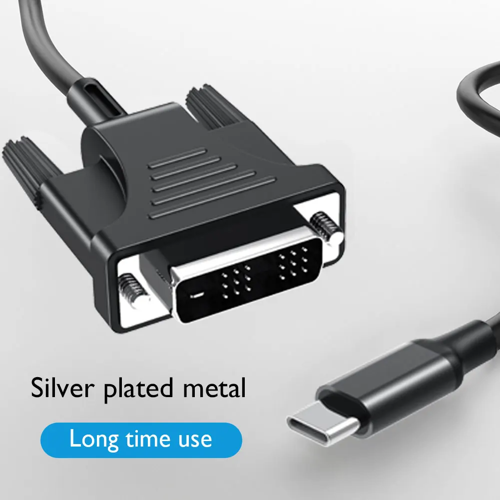 Кабель 1080P 60 Гц Type C на DVI 10 Гбит/с USB 3 1 конвертер видеоадаптер для Macbook Air 12