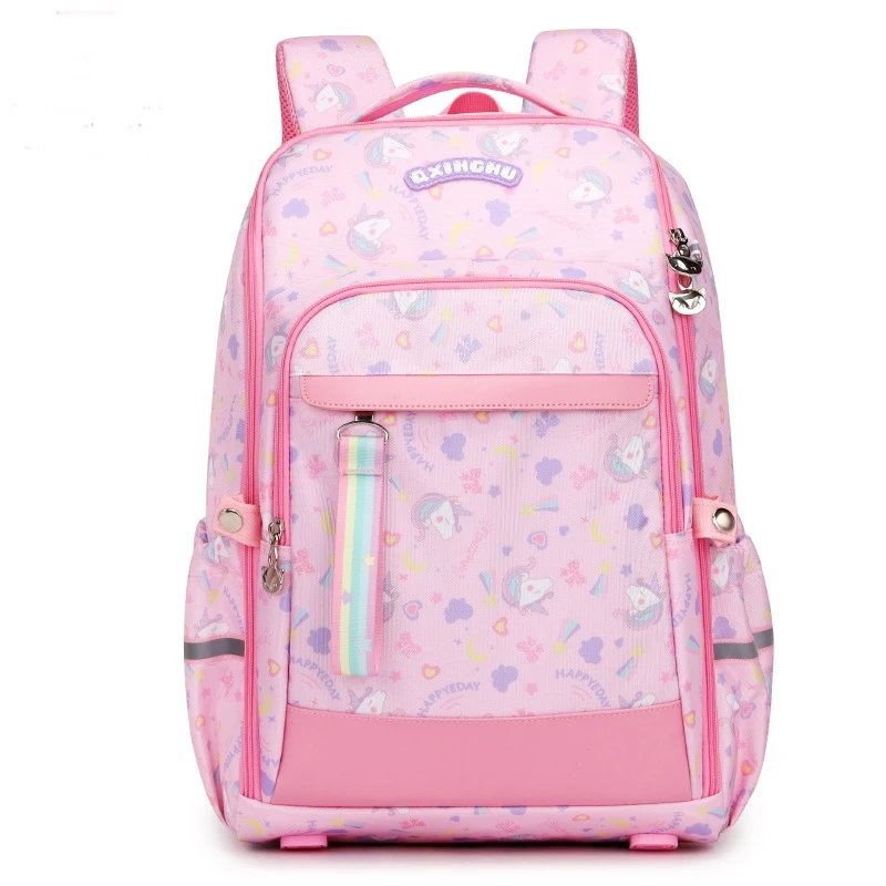 

new Cute Girls School Bags Children Primary Backpack Stars Print Princess Schoolbag Cute Kids Bookbags Mochila Escolar