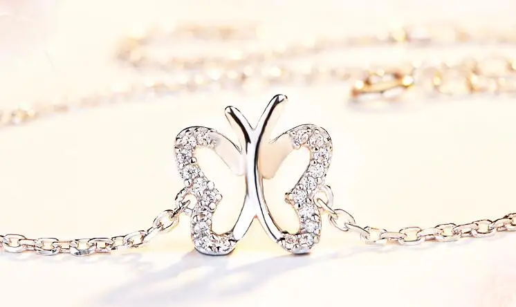 

UXN74 925 бриллиантовые ювелирные изделия для девочек, подарки на свадьбу и фестиваль