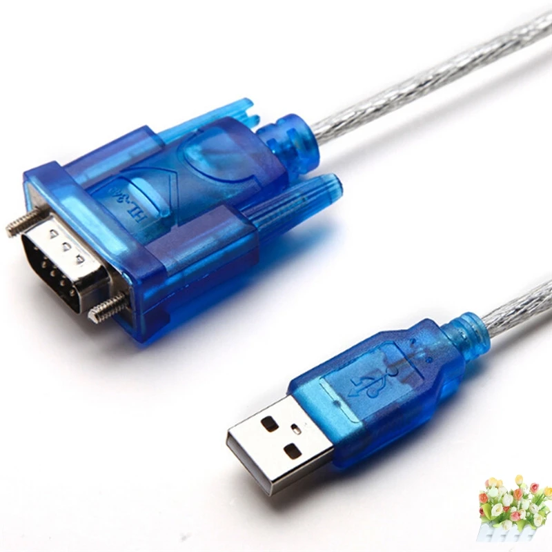 2020 синий USB в RS232 последовательный порт 9 Pin DB9 Кабель COM адаптер конвертер| |