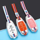 Пряжка для автомобильного ключа из цинкового сплава для Hyundai Santa Fe I20 IX25 I30 IX35 I40 Elantra Solaris, Creta Tucson Kona 2008 17 18 19 20 21