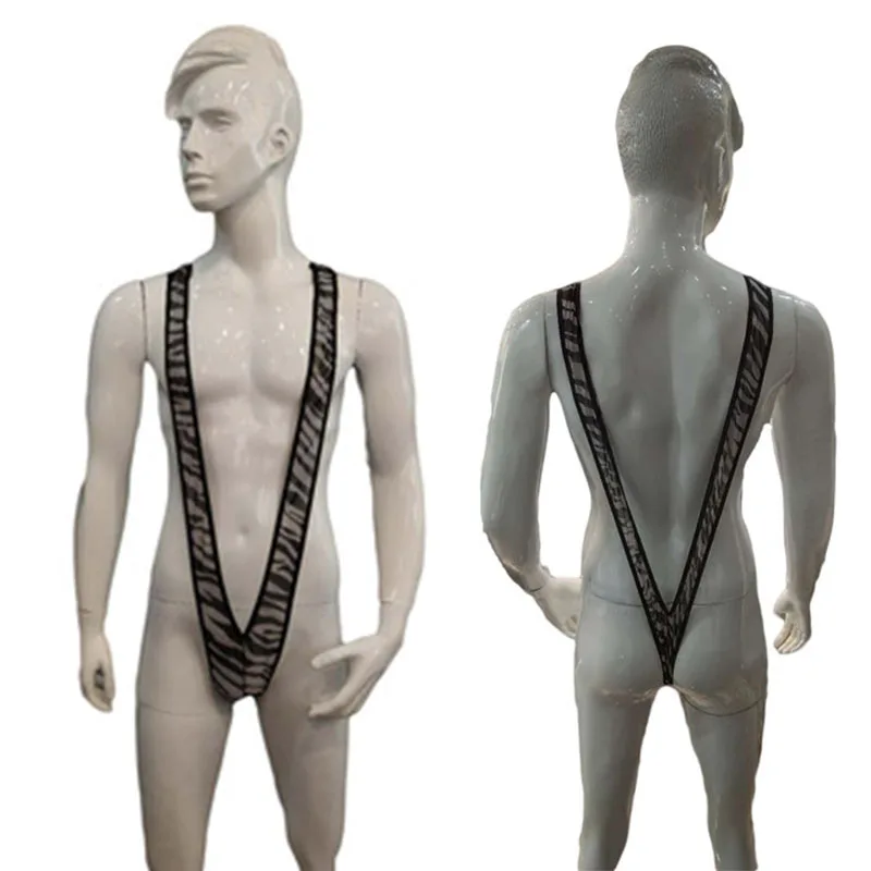 

Hot Swim Borat Mankini Mens Thong Stag Nightwear Costume Lingerie Fun Underwear e498