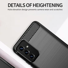 For Samsung Galaxy M52 5G Case Carbon Fiber Shockproof Silicone Case For Samsung Galaxy M52 5G Cover for Galaxy M52 5G M22 M32