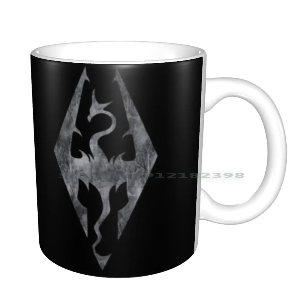 Керамические кружки Skyrim кофейные чашки Кружка для молока и чая дракон Dragonborn Dovakiin