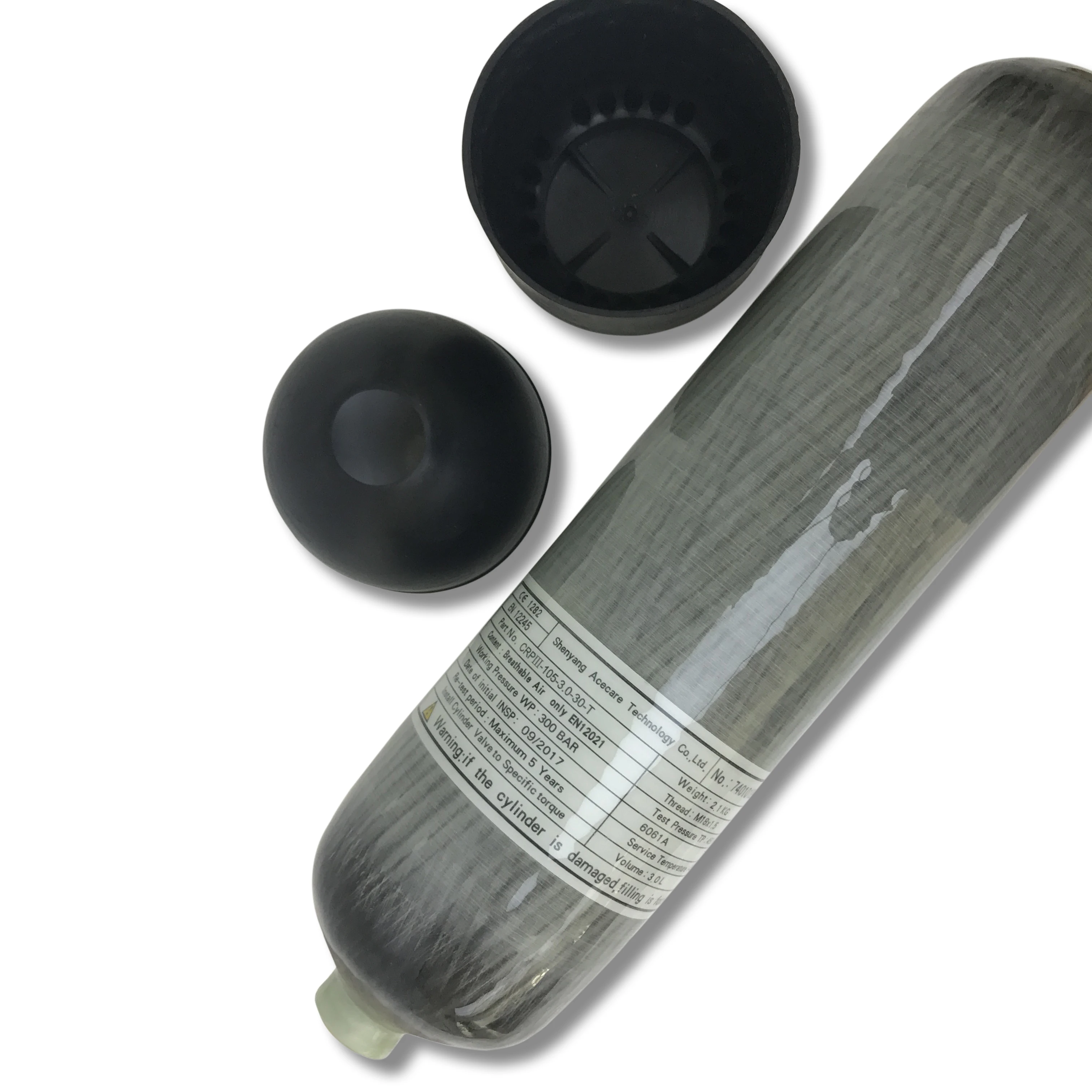 Полный набор AC103 баллон с аквалангом 3 л Pcp высокое давление фунтов на кв. дюйм