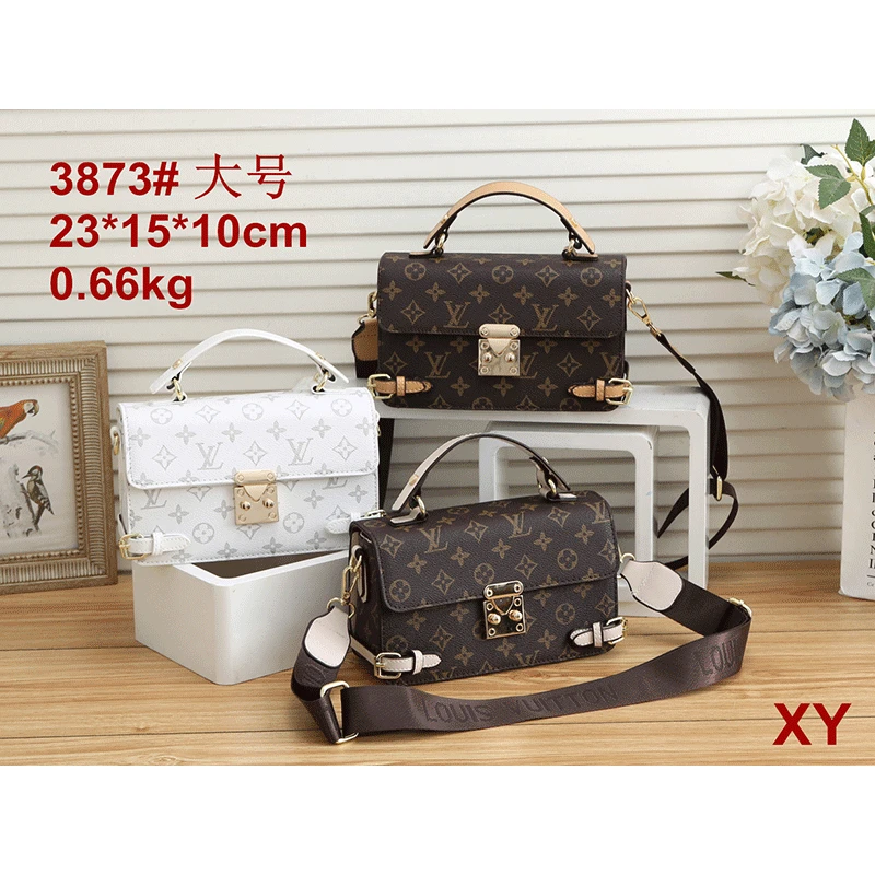 

13 luxury brand women's shoulder bag messenger bag square handbag classic print design 2021 NEW