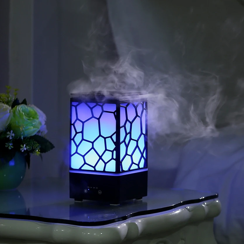 Ультразвуковой диффузор эфирных масел 200 мл увлажнитель воздуха ароматерапия