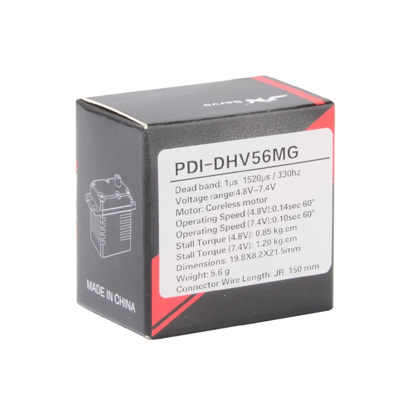 jx servo pdi dhv56mg 56g 56g металлический шестер