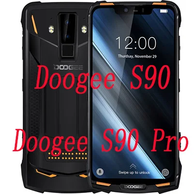 S90(S90 Pro) 2 шт. закаленное Стекло Для Doogee N10 X100 S40 S90 Pro X90 X90L Y8 Y8c S55 S60 S70 S80 BL5500 Lite защитная пленка Экран протектор - Цвет: S90(S90 Pro)