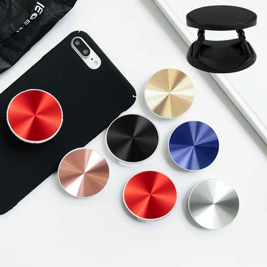 Попсокет металлический кольцевой держатель для телефона популярный круглый