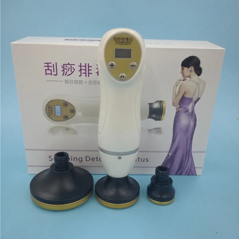 

Electric Scraping Massager GuaSha Vacuum Cupping Suction Device Anti Cellulite Detoxification Acupuncture SPA Body Slimming Tool