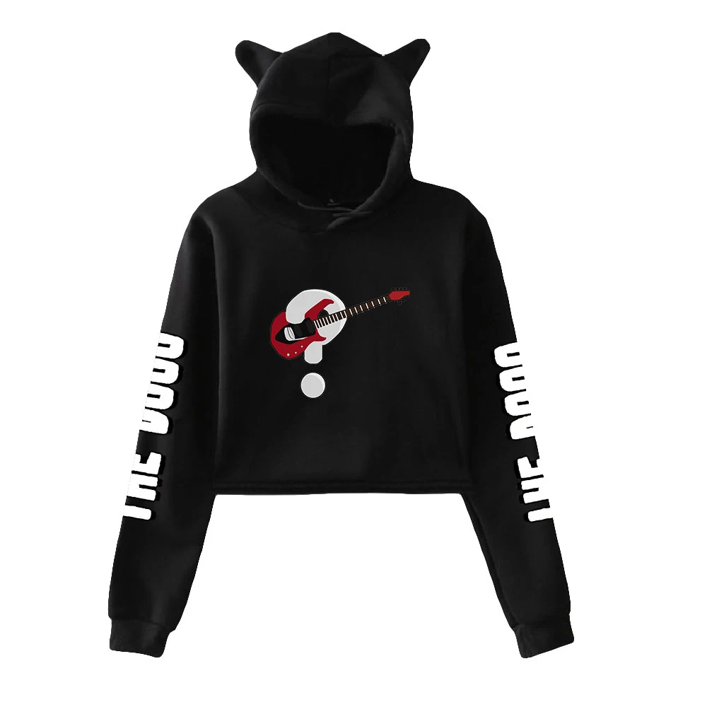 

TheDooo Cat Ear Hoodies Women Long Sleeve Hooded Crop Sweatshirts Hot Sale Casual Streetwear Clothes
