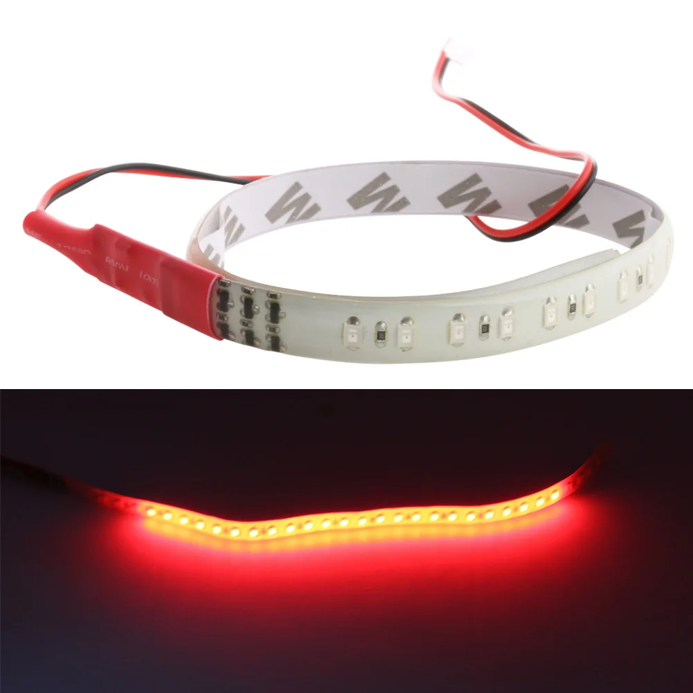 

1PC DC 12V 30cm 3528 32LED Knight Rider Flash Strobe Scanner Neon Strip Light R L41C