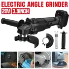 Угловая шлифовальная машина, 100 мм, 3 скорости, бесколлекторная, 18 в