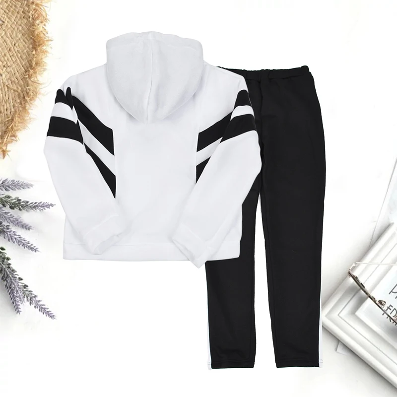 2 шт. женские спортивные штаны для бега в полоску |