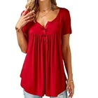 Футболка женская с короткимдлинным рукавом, Модный Элегантный Повседневный Топ в стиле Харадзюку, на лето