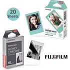 Мини-пленка Instax, синяямонохромная, для камеры Fujifillm Instant Mini 11, 9, 8, 7s, для принтера SP-12