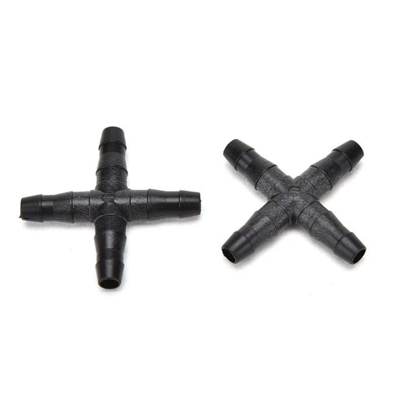 20 шт. черный спринклер орошения тройник трубы Барб шланг штуцер столярная