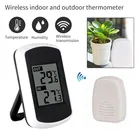 Комнатный и Уличный Термометр, цифровой беспроводной измеритель температуры, комнатный и Уличный Термометр, монитор температуры