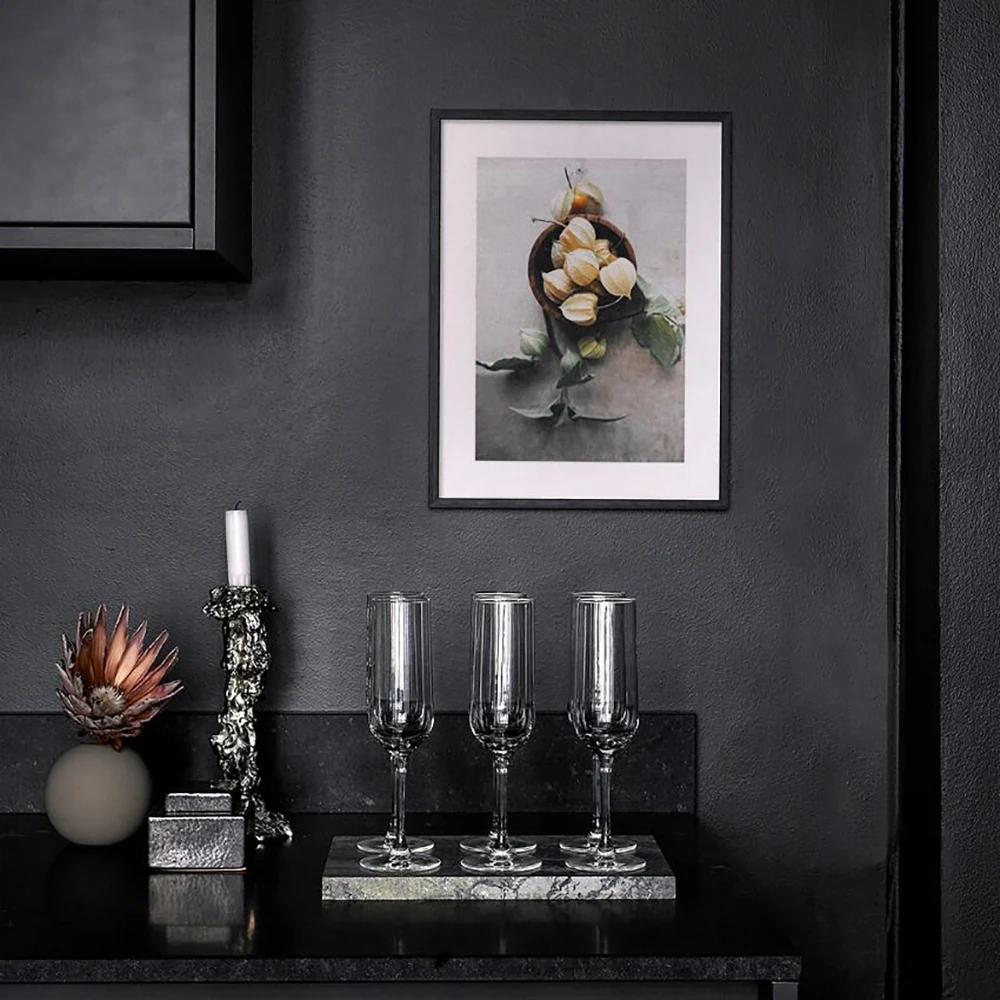 Картина на холсте с изображением фруктов зимних вишен чеснока фигового дерева