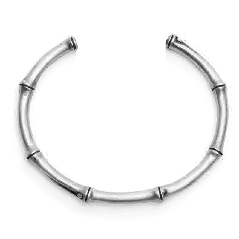 

Designer original new fashion Thai silver bamboo bracelet retro exquisite men and women party banquet silver jewelry
