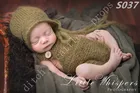 Реквизит для фотосъемки новорожденных, мохеровые штаны + шапочка ручной работы