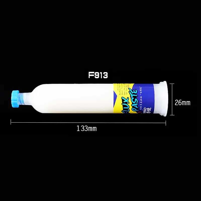 F913 30CC Механик 10cc/30cc бессвинцовый флюс паяльной пасты галогенная свободная Жидкостная флюсовая смазка для iPhone чип A9 A10 PCB паяльная станция BGA инструмент - Цвет: F913 30CC