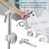 1 5m hose handheld toilet hand bidet sprayer set kit stainless steel faucet for bathroom sprayer shower head self cleaning