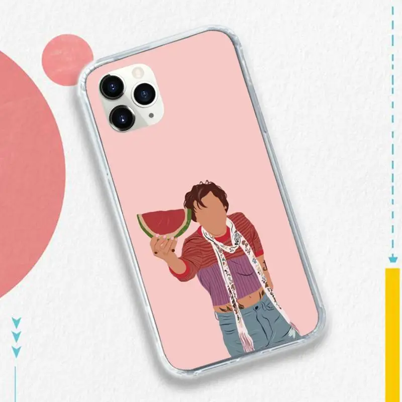 

Harry Styles guitar art high quality Phone Case for iPhone 11 12 pro XS MAX 8 7 6 6S Plus X 5S SE 2020 XR