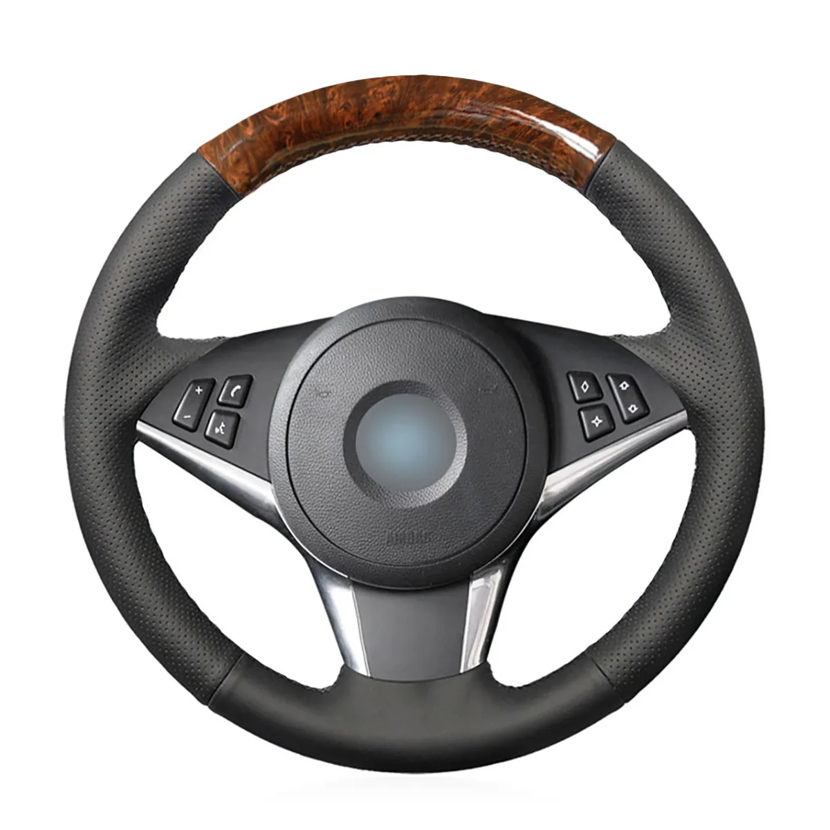 Искусственная кожа для BMW E60 530d 545i 550i E61 Touring 2005-2009 E63 E64 630i 645Ci Black | Автомобили и