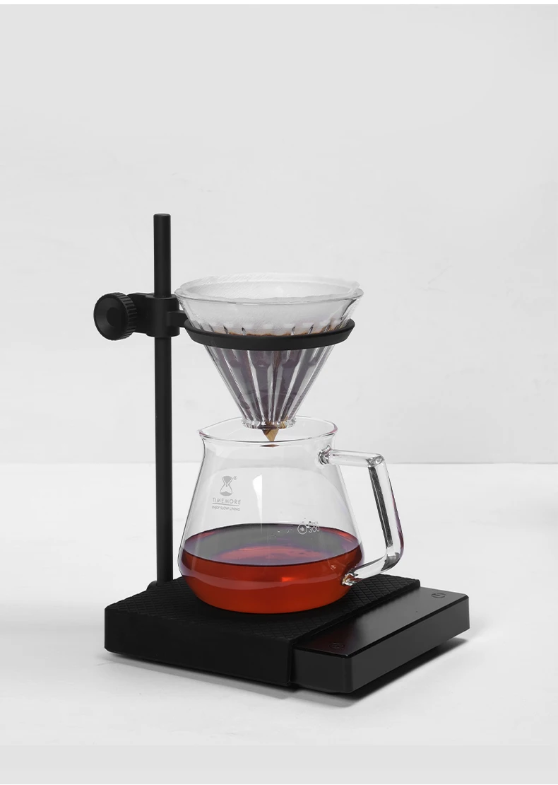 TIMEMORE черное зеркало 2 Smart pour over Coffee электронные весы с двойным датчиком