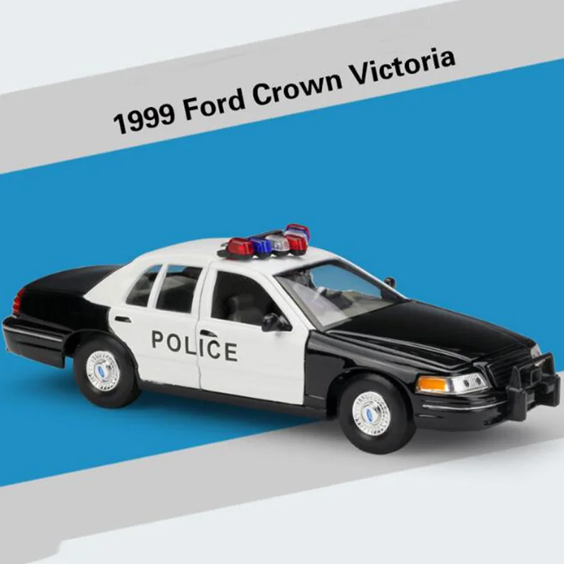 1/24 Масштаб литья металла сплава 1999 Ford Crown Victoria New York taxi car Классическая коллекция