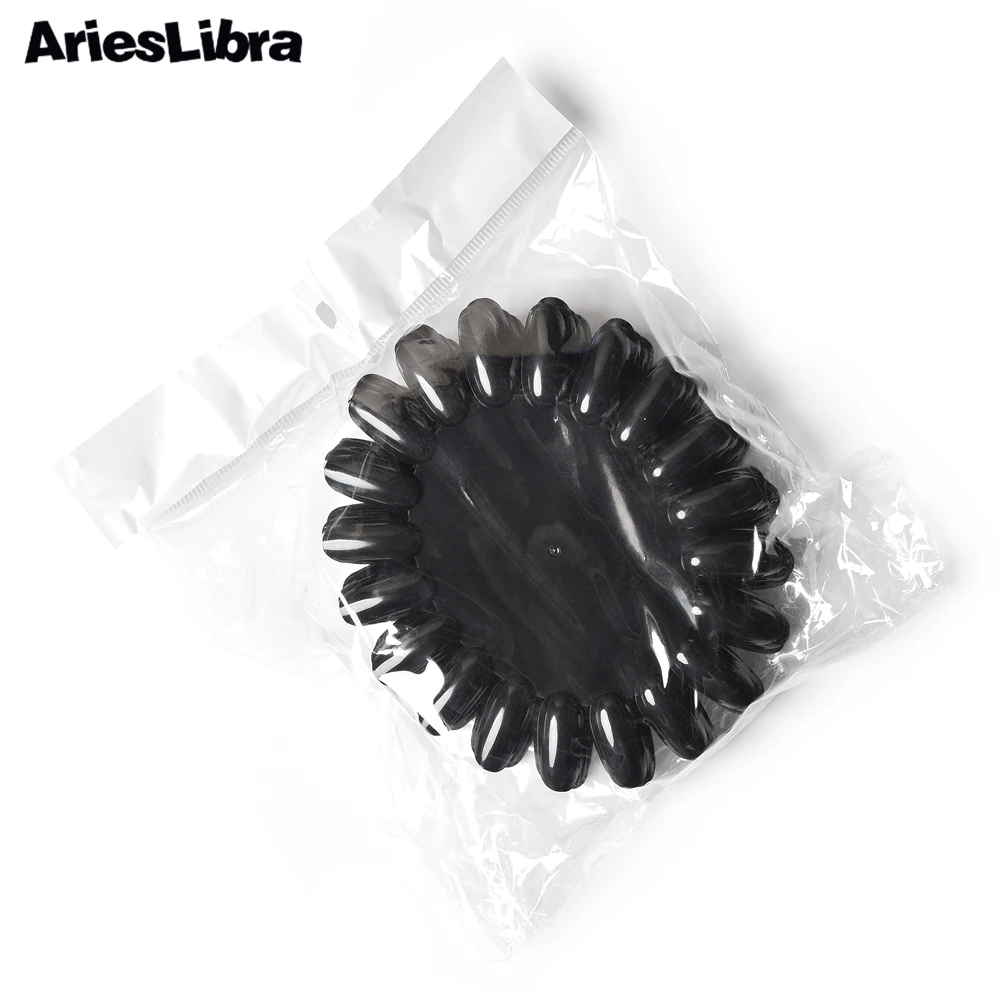 AriesLibra Oval Nail Display Chart Wheels 20 Tips Trainers Practice holder Plastic Art nail polish organizer | Красота и здоровье
