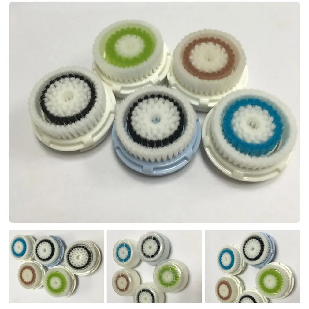 

Factory Direct Wash Face Cleansing Brush Head Five-In-One Replacement Cleansing Brush Wash Face Replacement Brush