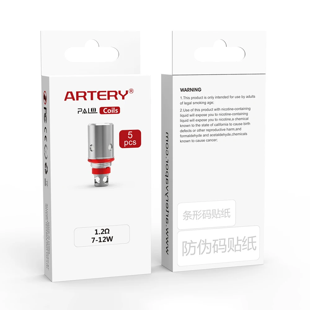 Оригинальный artiery Pal 2 катушки 0.6ohm сетка катушка Vape ядро для комплект Электронная