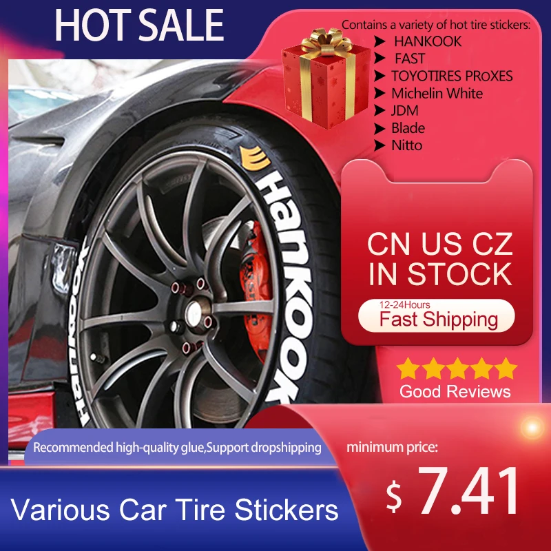 Резиновые буквы шин Стикеры автомобильных колеса 3D логотип Персонализированная