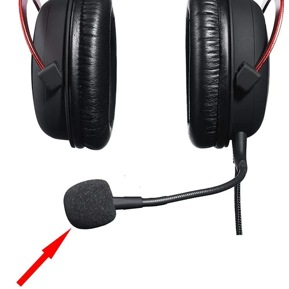 Миниатюрные портативные наушники с микрофоном для HYPERX Cloud Alpha револьверные