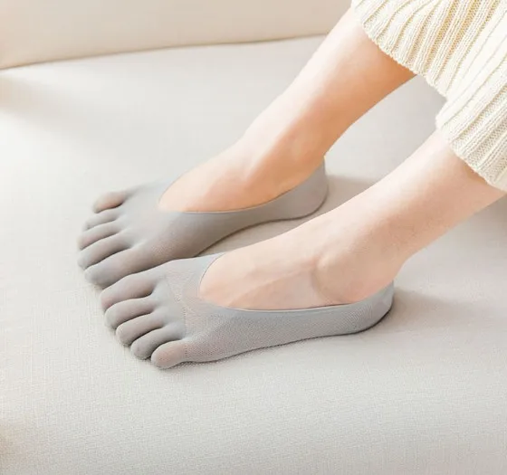Носки женские летние из дышащего нейлона 6 цветов|Носки-следки| |