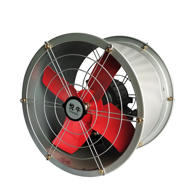 Высокоскоростной вытяжной вентилятор для цилиндрической вентиляции кухонный