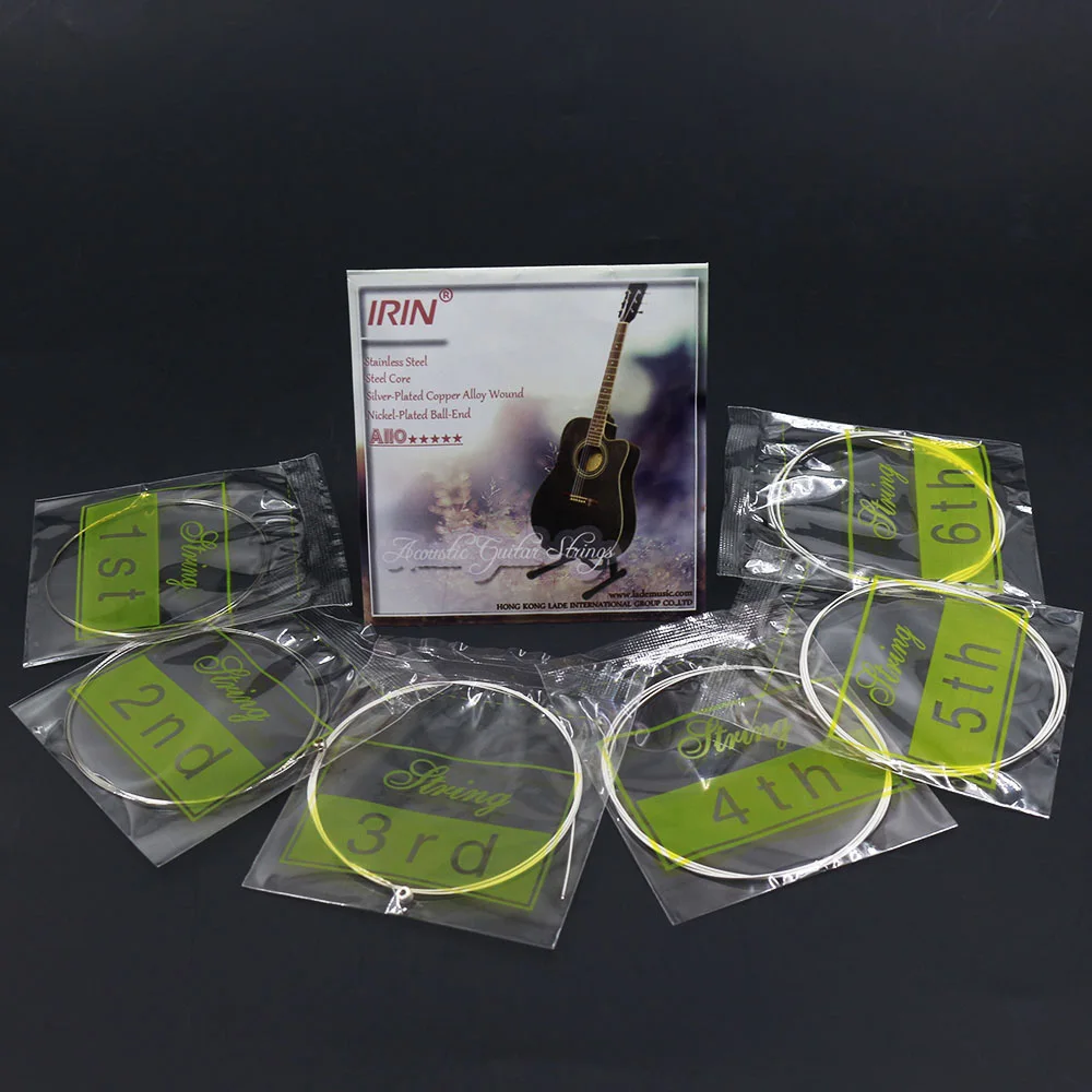 Комплект струн для акустической гитары M MBAT провод из нержавеющей стали