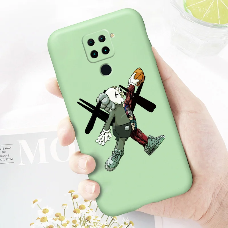 

Thin Violent Bear Pattern Phone Case For Redmi 10X4G 10X5G 10XPro 9 9A Note 94G 95G 8 8Pro 7 7Pro Redmi K30 K20 Silicone Cover