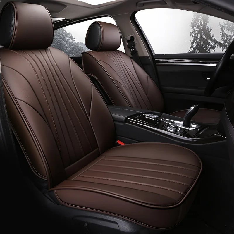 Кожаный чехол для автомобильного сиденья Volkswagen passat vw polo golf tiguan jetta touareg Sharan up Phaeton